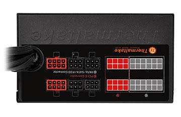 Блок питания Thermaltake ATX 650W W0426RE URAL 80+ gold APFC 12*SATA Cab Manag I/O switch RTL