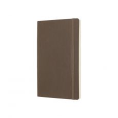 Блокнот Moleskine Classic Soft 96 л без разлиновки мягкая обложка qp618p14 коричневый