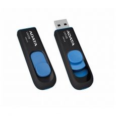 Флешка ADATA DashDrive UV128 256Гб USB3.0 256Гб черный/синий