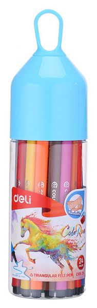 Фломастеры Deli ColoRun EC10526