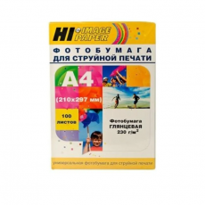 Фотобумага Hi-Image Paper A200102U A4, 230 г/м2, 100 л., покрытие - глянцевое