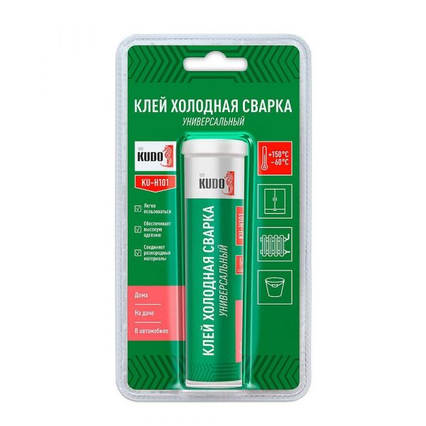 Клей KUDO KU-H101 холодная сварка 60 г