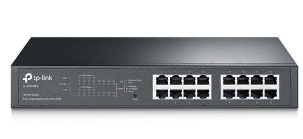 Коммутатор TP-LINK TL-SG1016PE 16x10/100/1000 Мбит/сек, управляемый