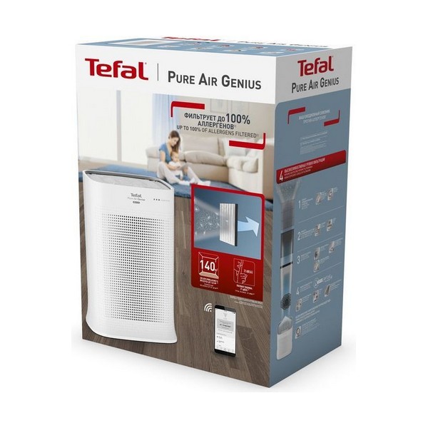 Очиститель воздуха Tefal Pure Air PT3080F0 белый