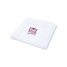 Пеленальный матрас Berber Dino Mat XL 80 Owl Совы 70х80 см белый
