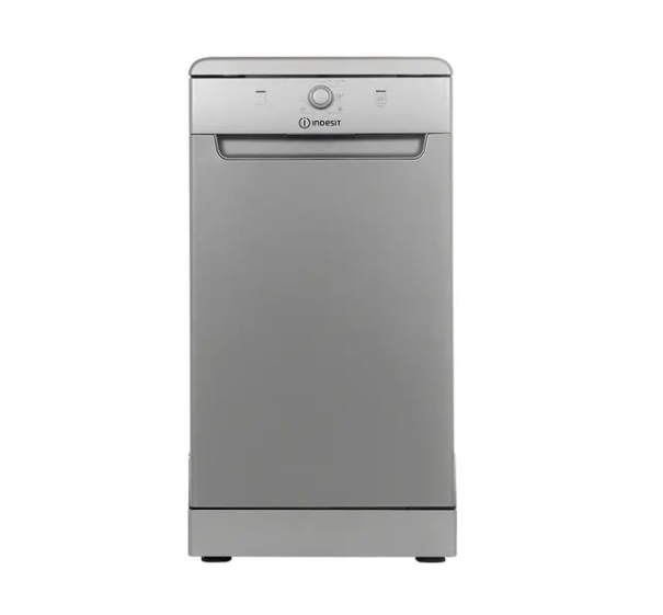 Посудомоечная машина Indesit DSCFE 1B10 S RU узкая, серебристый