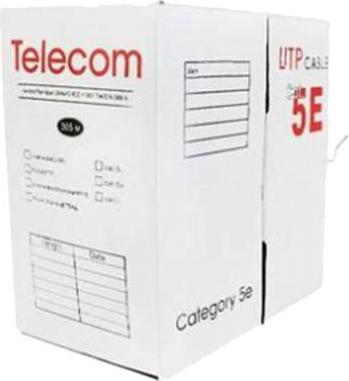 Сетевой кабель Telecom Utp 5e cat,бухта,305м