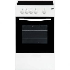 Электрическая плита BEKO FCS47002 стеклокерамика белый