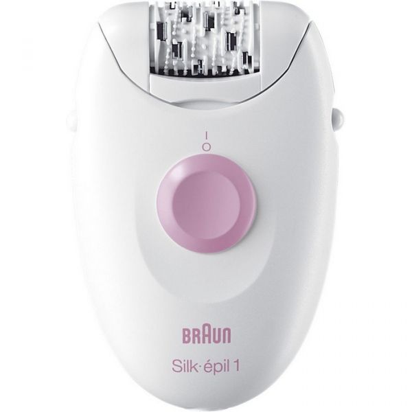 Эпилятор Braun Silk-epil 1 1170 белый [81711487]