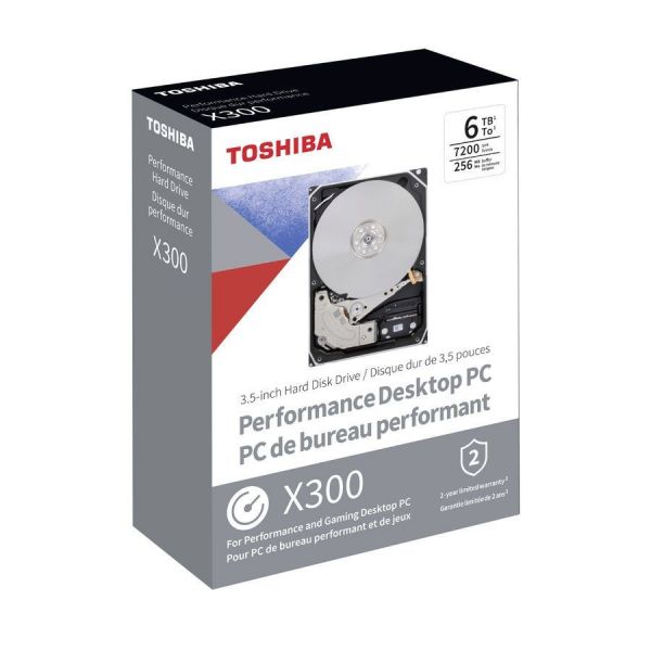 Жесткий диск Toshiba HDWR160EZSTA 6 Тб HDD SATA III 3.5 